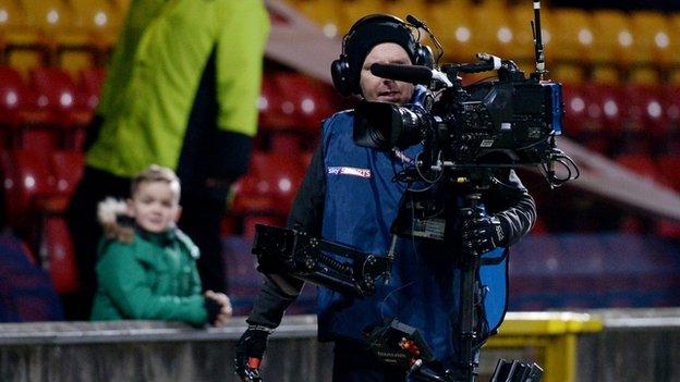 Sky Sports cameraman