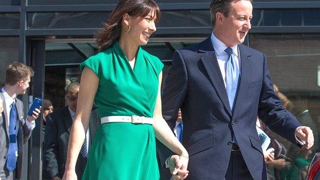 Samantha Cameron and David Cameron