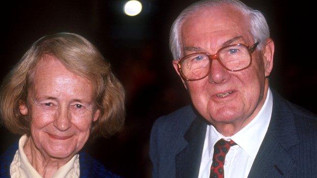 James Callaghan and wife Audrey