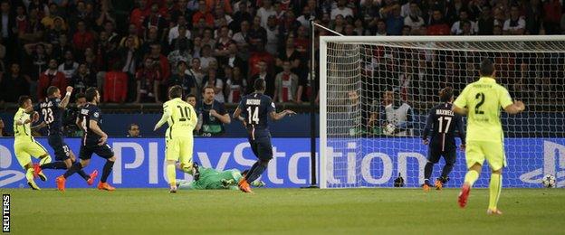 Neymar scores for Barcelona