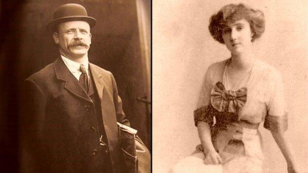 Fe gwrddodd Thomas Jones â Iarlles Rothes ar fâd achub y Titanic, a pharhau'n ffrindiau mawr.