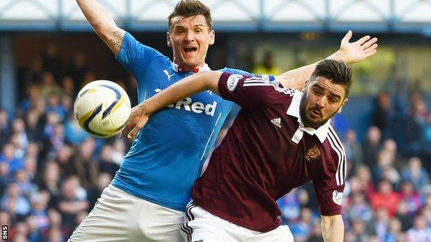 Hearts v Rangers will take place on Saturday 2 May