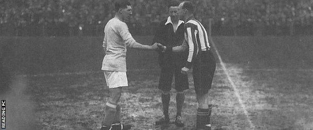 Cardiff beat Reading 3-0 in the 1927 semi-final