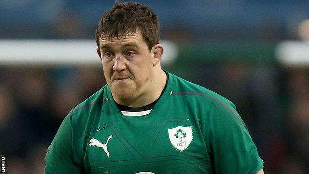 Ulster and Ireland prop Declan Fitzpatrick