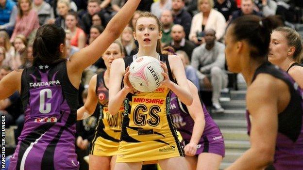 Manchester Thunder v Hertfordshire Mavericks