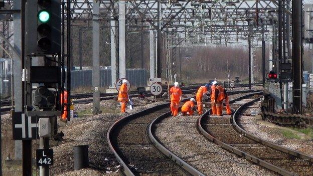 Network Rail staff