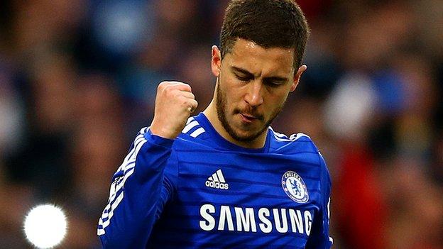 Eden Hazard of Chelsea