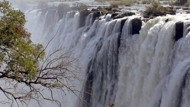 Victoria Falls from the Zambian side