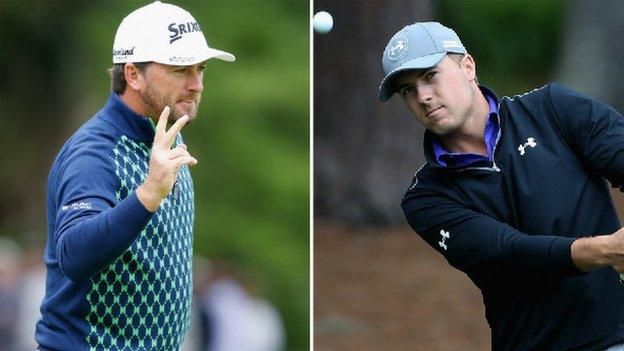 Graeme McDowell and Jordan Spieth