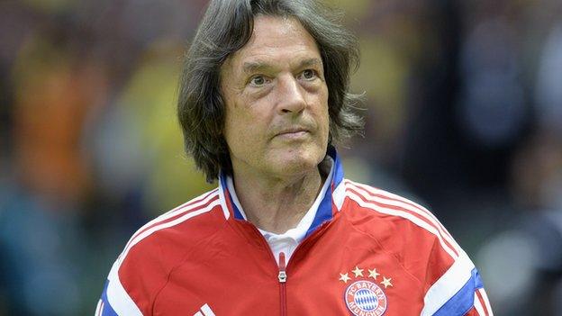 Bayern Munich doctor Hans-Wilhelm Mueller-Wohlfahrt