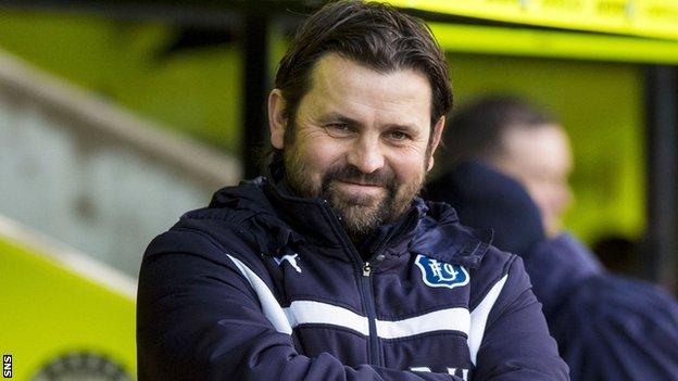 Paul Hartley has guided Dundee into the Premiership's top six