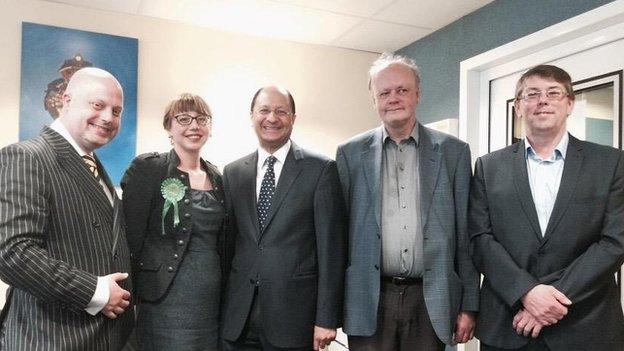 Peter Reeve, Nicola Day, Shailesh Vara, Nicholas Sandford, Nick Thulbourn