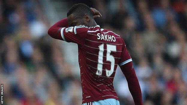 West Ham and Senegal striker Diafra Sakho