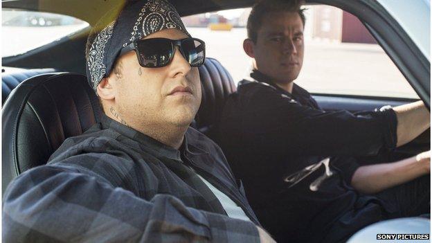 Jonah Hill and Channing Tatum in 22 Jump Street