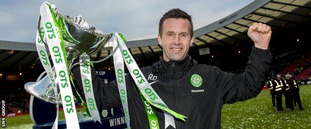 Celtic manager Ronny Deila