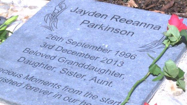 Jayden memorial