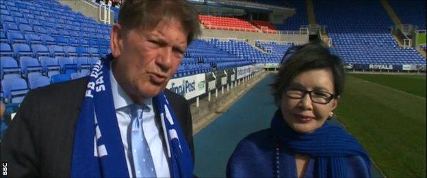 Sir John Madejski and Khunying Sasima