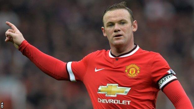 Manchester United striker Wayne Rooney