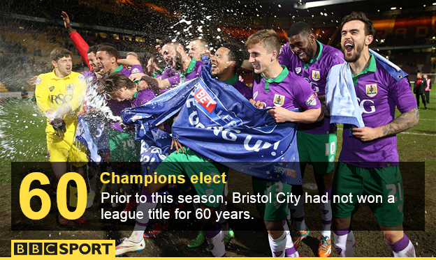 Bristol City celebrate