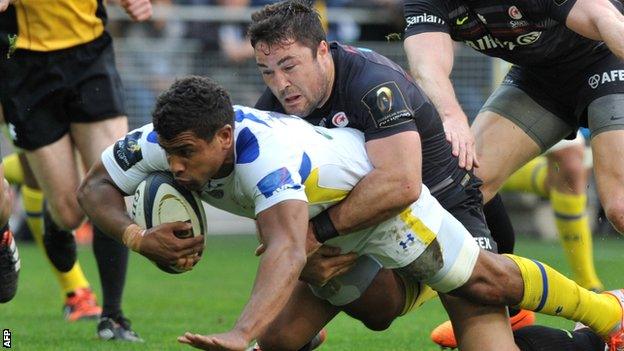 Wesley Fofana scores for Clermont