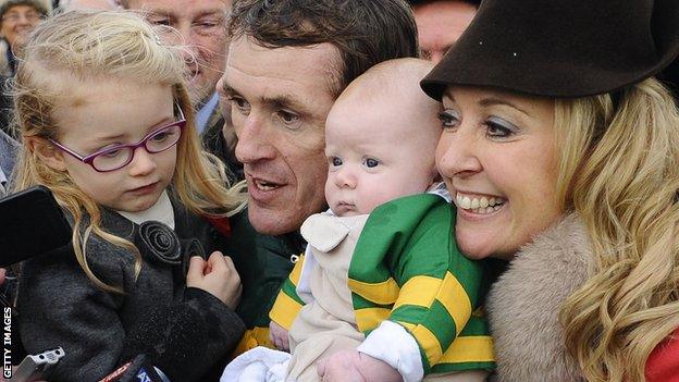 AP McCoy and Chanelle McCoy