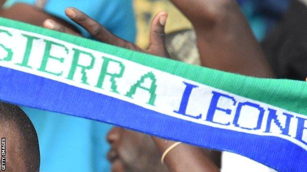 Sierra Leone fans