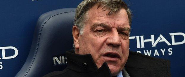 West Ham manager Sam Allardyce