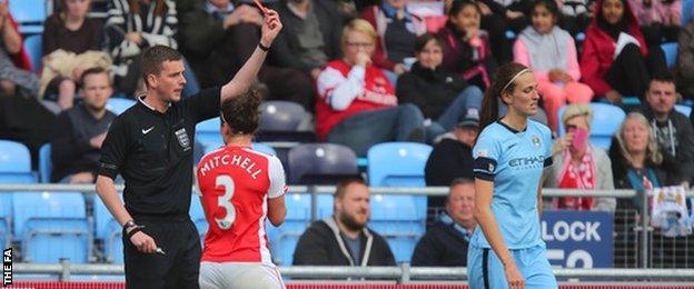 Manchester City Ladies midfielder Jill Scott