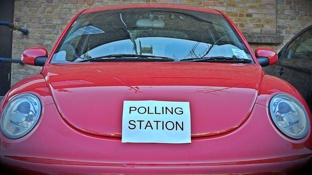 Car polling station