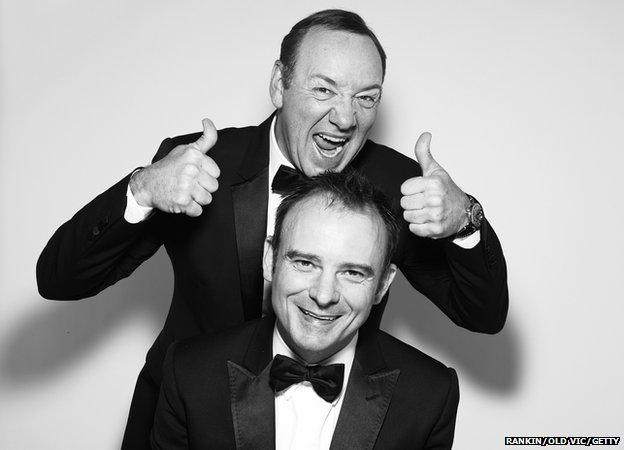 Kevin Spacey and Artistic Director Designate Matthew Warchus