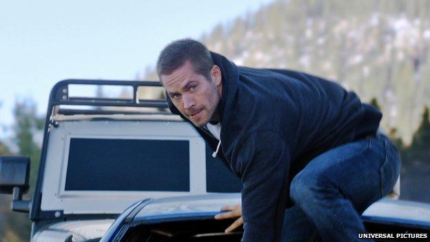 Paul Walker in Furious 7