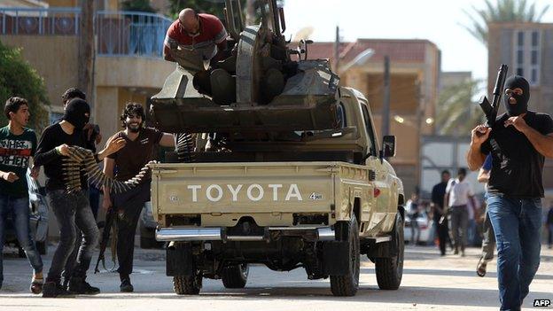 Militia clashes in Libya