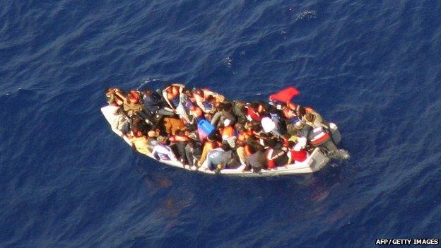 A small boat packed with 53 illegal immigrants is adrift and takes on water south of the Mediterranean island of Malta after its engine failed, an army spokesman said, 21 May 2007