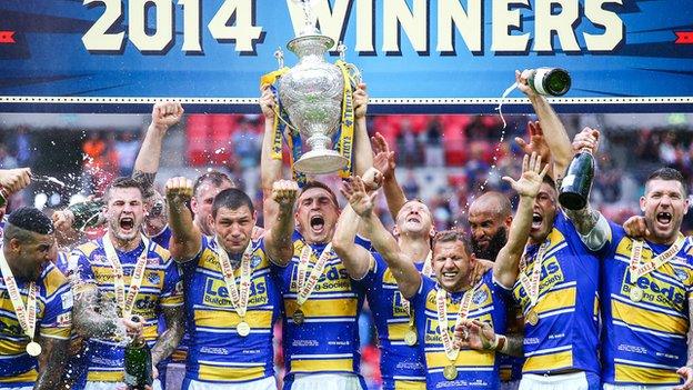 Leeds Rhinos beat Castleford 23-10 in last season's final