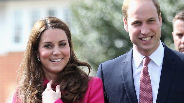 The Duke and Duchess of Cambridge