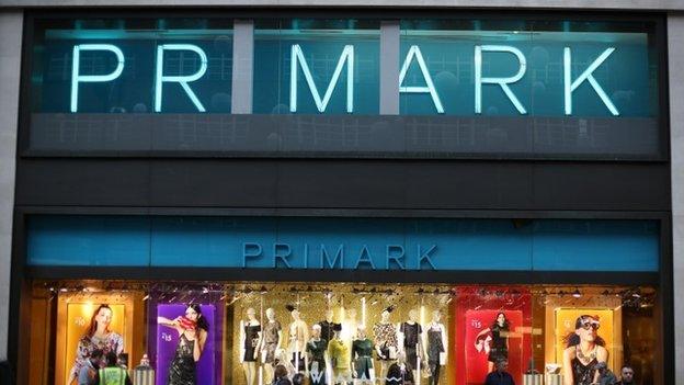 Primark store in central London