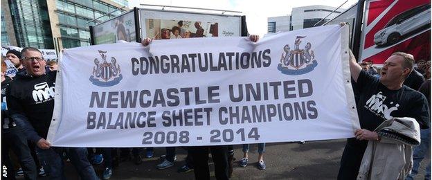 Newcastle United fans