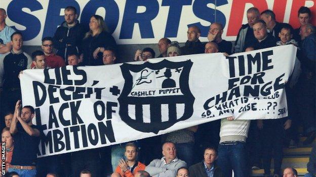 Newcastle United fans