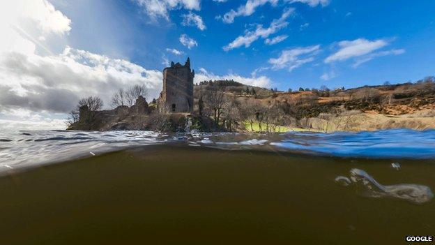 Loch Ness Street View