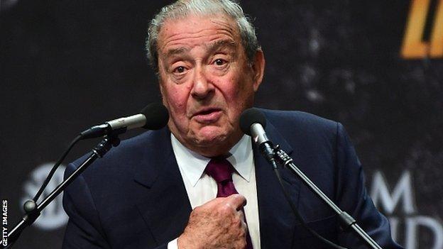 Promoter Bob Arum