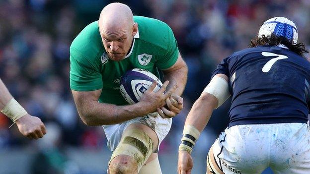 Paul O'Connell helped Ireland clinch a second successive Six Nations title last month