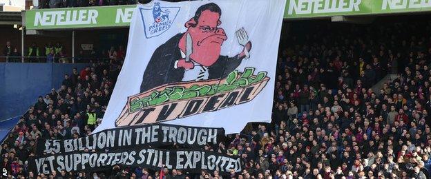 Crystal Palace protest