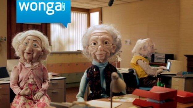 Wonga UK advert