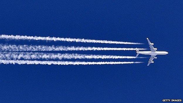 An Airbus A380