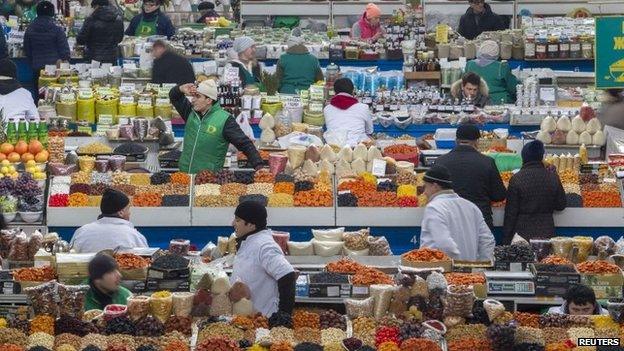 Almaty's Green Bazaar