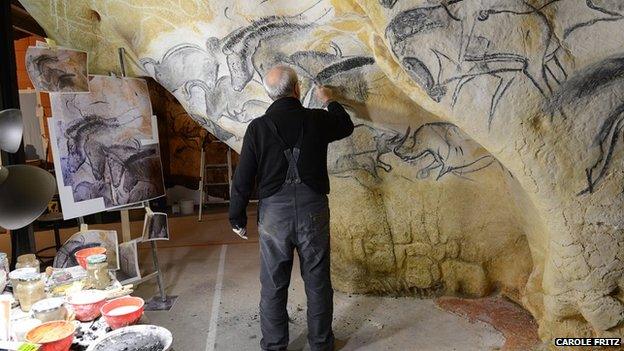 Chauvet cave replica