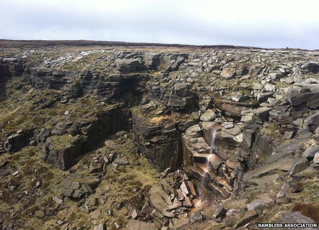 Kinder Downfall, Peak District