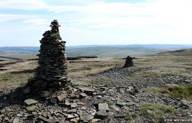 Fountain Fells, looking south, North Yorkshire, Yorkshire Dales