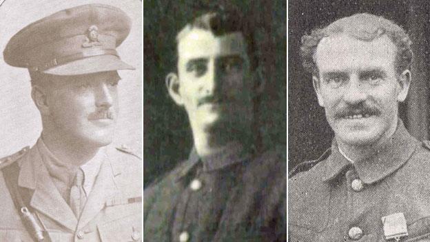 Three Victoria Cross winners