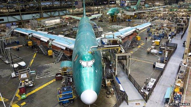 Boeing 747-8 freighters